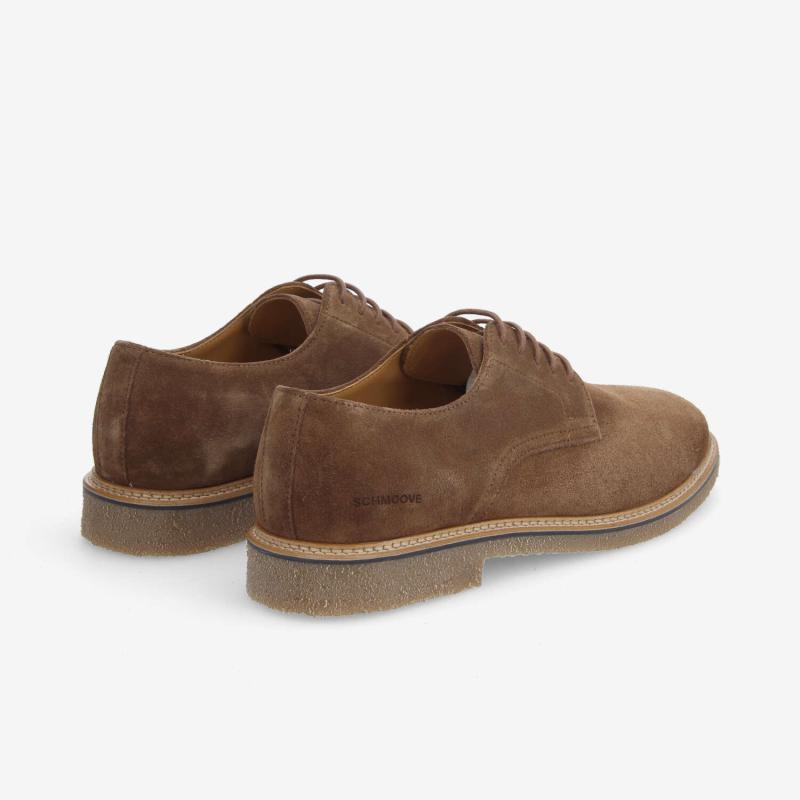 DUBLIN DERBY M - SUEDE - MARRON